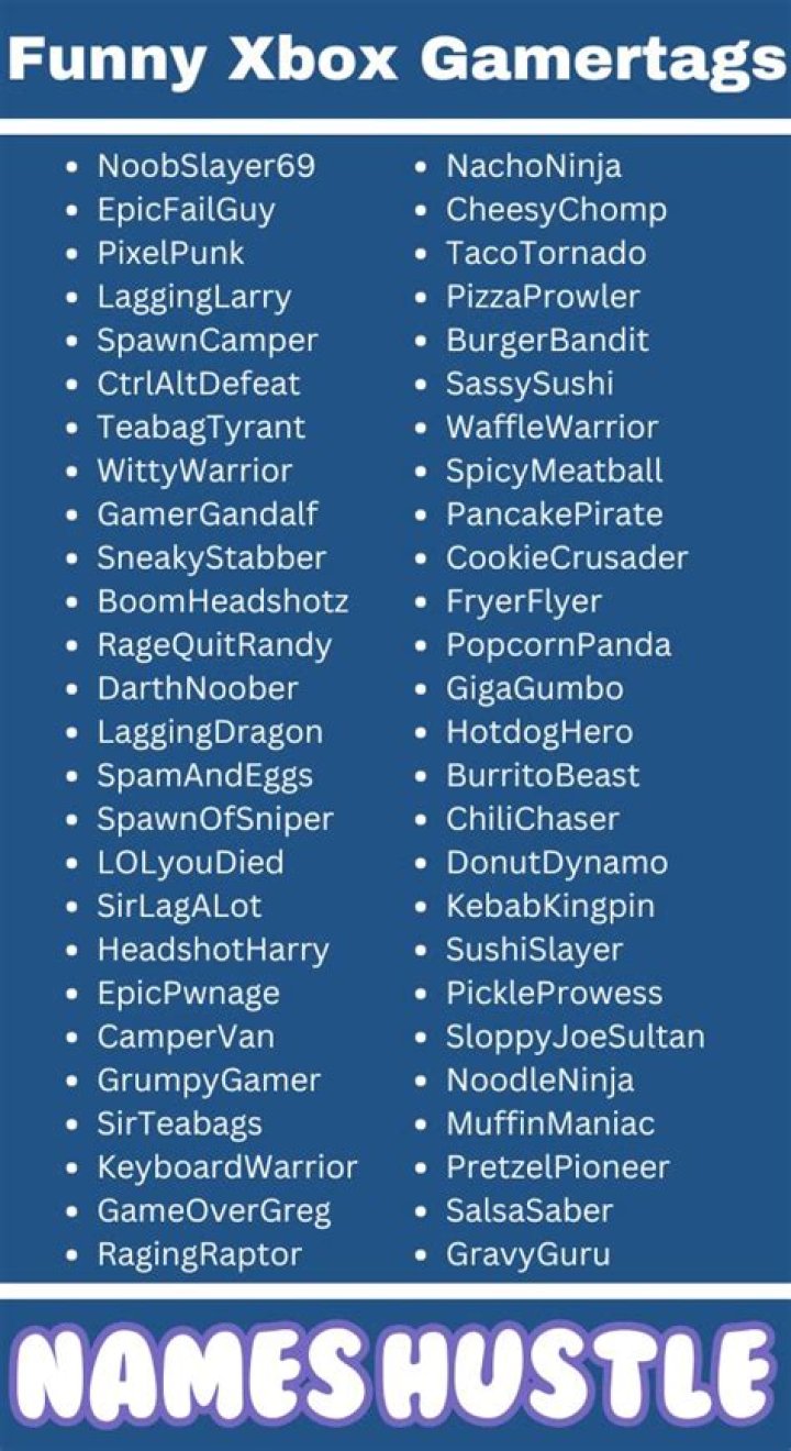 250+ Funny Gamertags That&rsquo;ll Make You LOL Thought Catalog