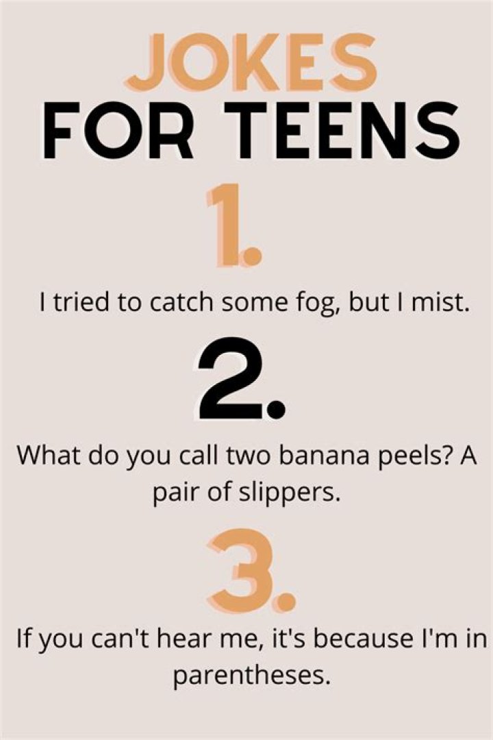 43 Funny Jokes For Teens momma teen