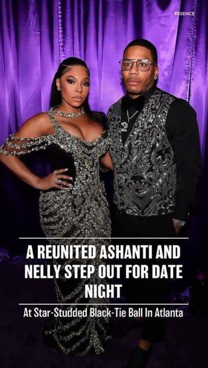 A Reunited Ashanti And Nelly Step Out For Date Night At StarStudded
