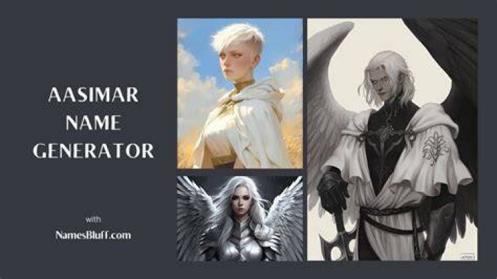 Aasimar Name Generator + 69 Name Suggestions