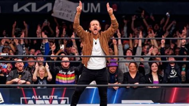 Adam Cole cuts a promo on Karrion Kross