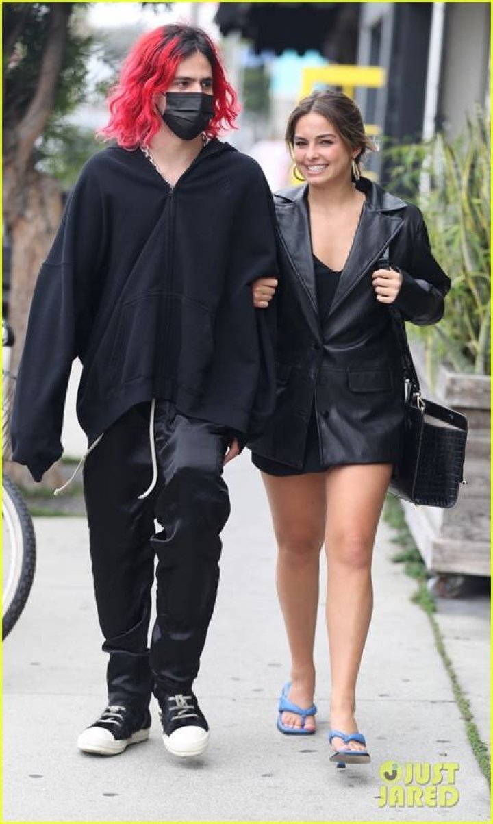 Addison Rae leans on beau Omer Fedi after admitting she has been