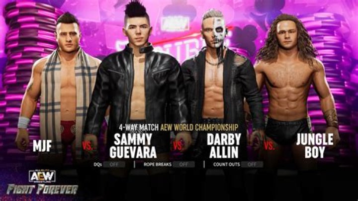 AEW Fight Forever Full Launch Roster Revealed