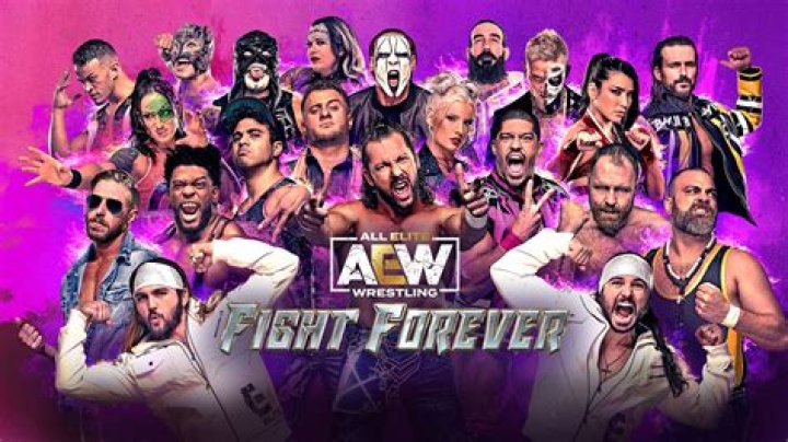 AEW Fight Forever Video Game Cover Art