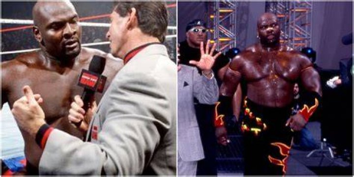 Ahmed Johnson and Vince McMahon
