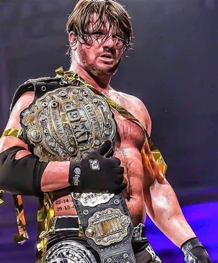 AJ Styles IWGP Championship