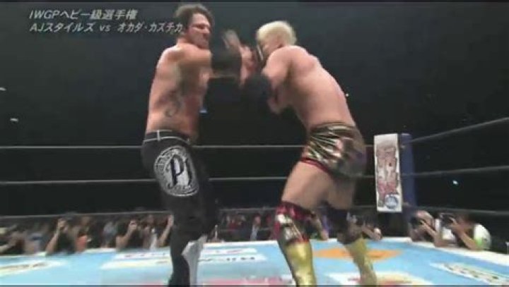 AJ Styles Kazuchika Okada