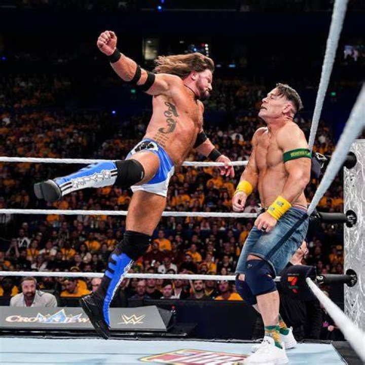 AJ Styles Vs John Cena SummerSlam