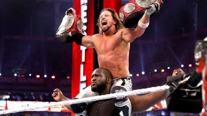 AJ Styles with Omos and in NXT