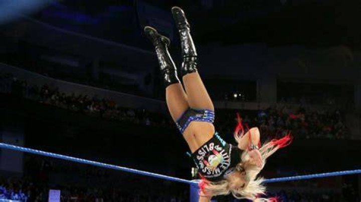 Alexa Bliss performs the Twisted Bliss