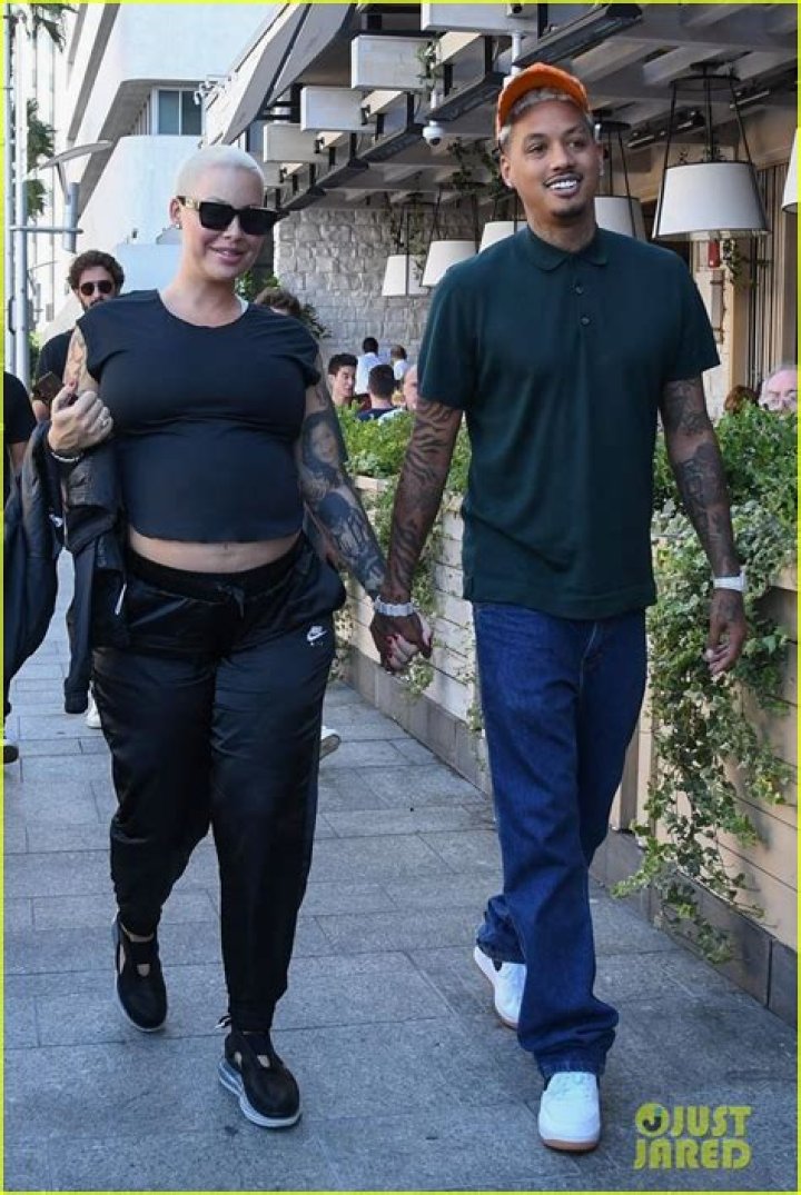 Amber Rose and Alexander Edwards a baby boy, Slash Electric