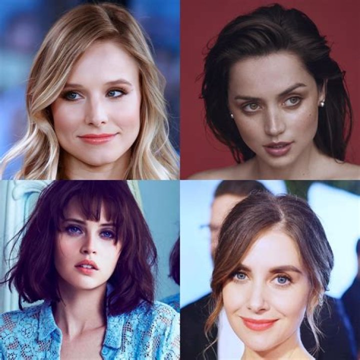 Ana de Armas as Felicity Jones in Celebrities Look Alike 