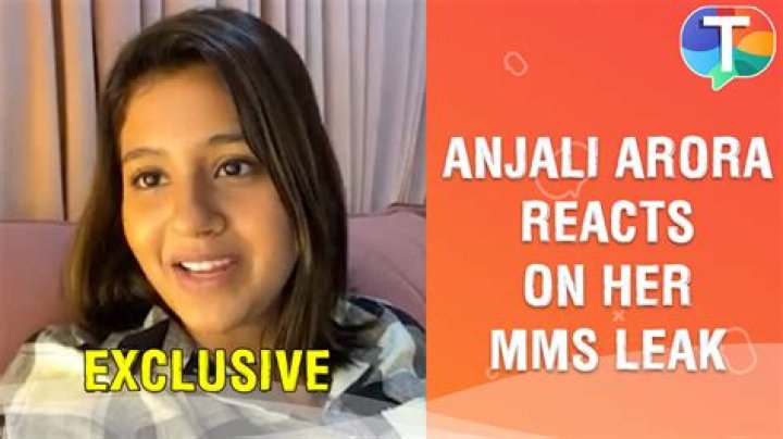 Anjali Arora MMS अंजली अरोराचा 'तो' व्हिडिओ लीक झाल्यानं खळबळ!