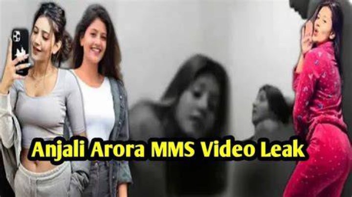 Anjali Arora MMS Viral Video Kacha Badam Giral