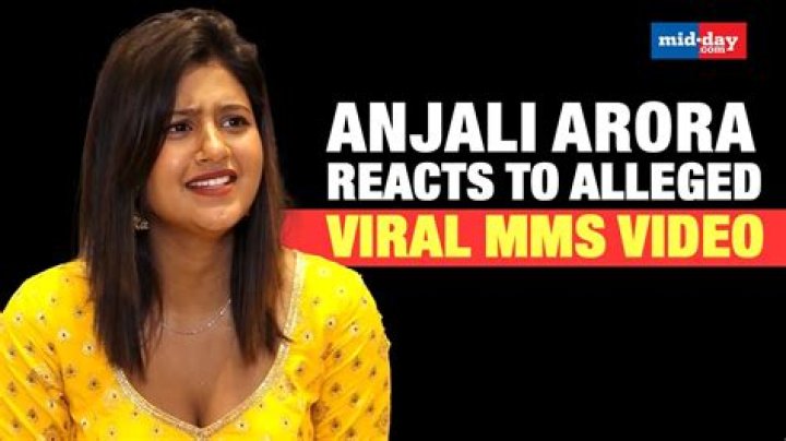 Anjali Arora Viral MMS Video Kacha Badam Fame Private Video Goes