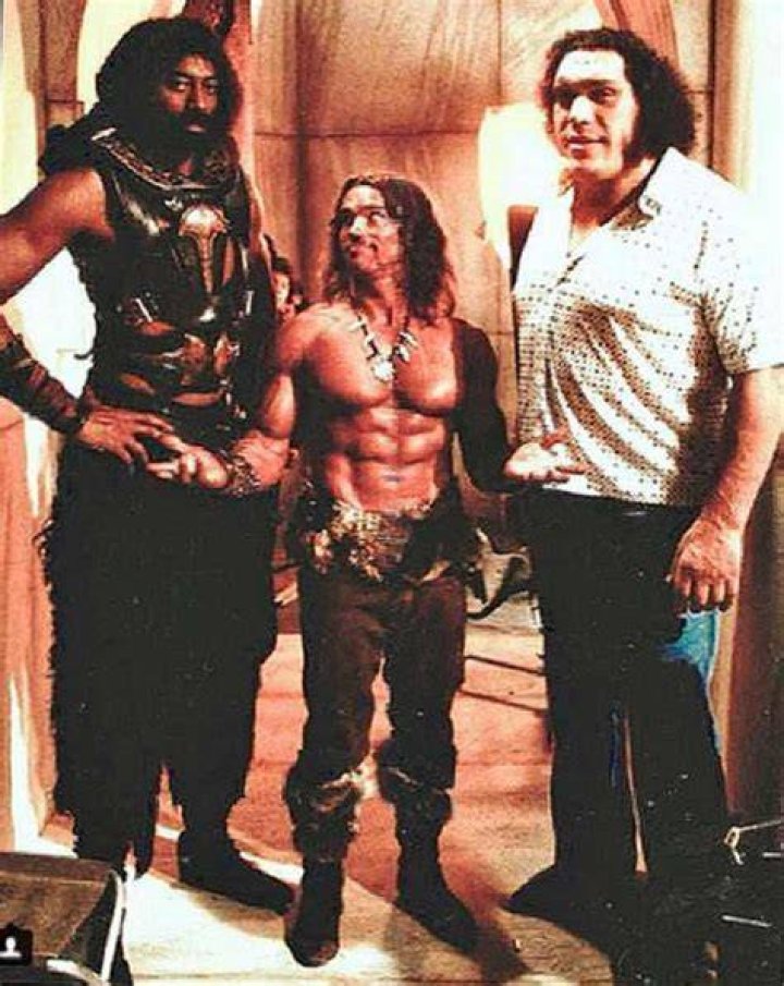 Arnold Schwarzenegger, Andre The Giant, Wilt Chamberlain