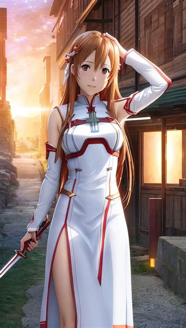 Asuna from Sword Art Online [Render] by KaioKen05 on DeviantArt