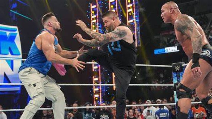 Austin Theory Comes Up With Creative Out After RKO Botch On SmackDown