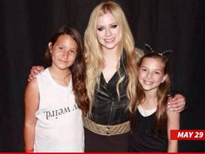Avril Lavigne And Her Daughter
