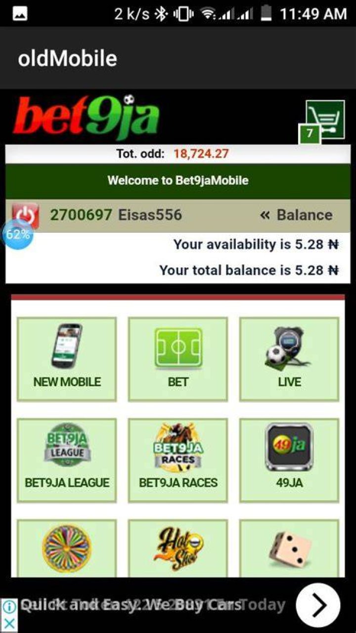 Bet9ja Old Mobile Application by pokergirls Medium