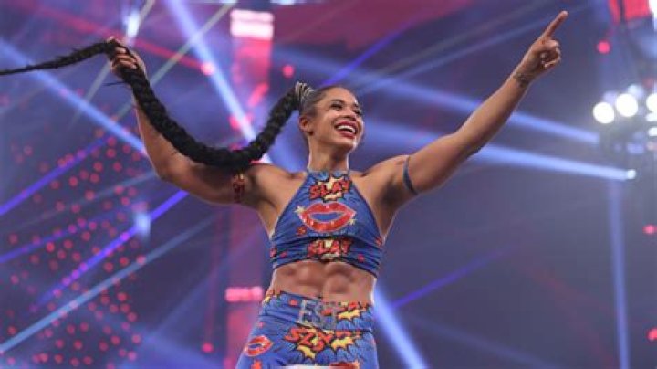Bianca Belair at the Royal Rumble 