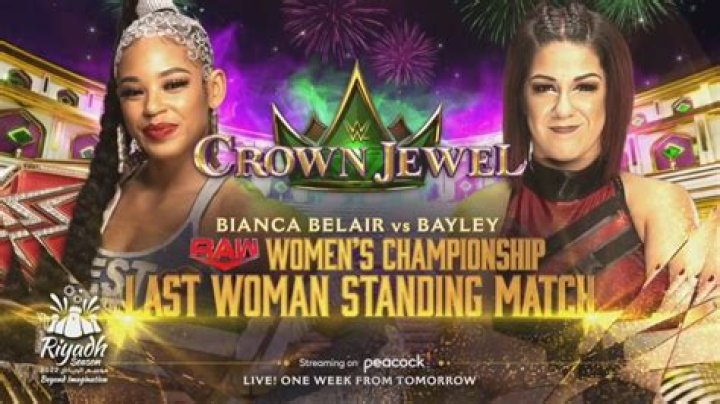 Bianca Belair vs Bayley Crown Jewel