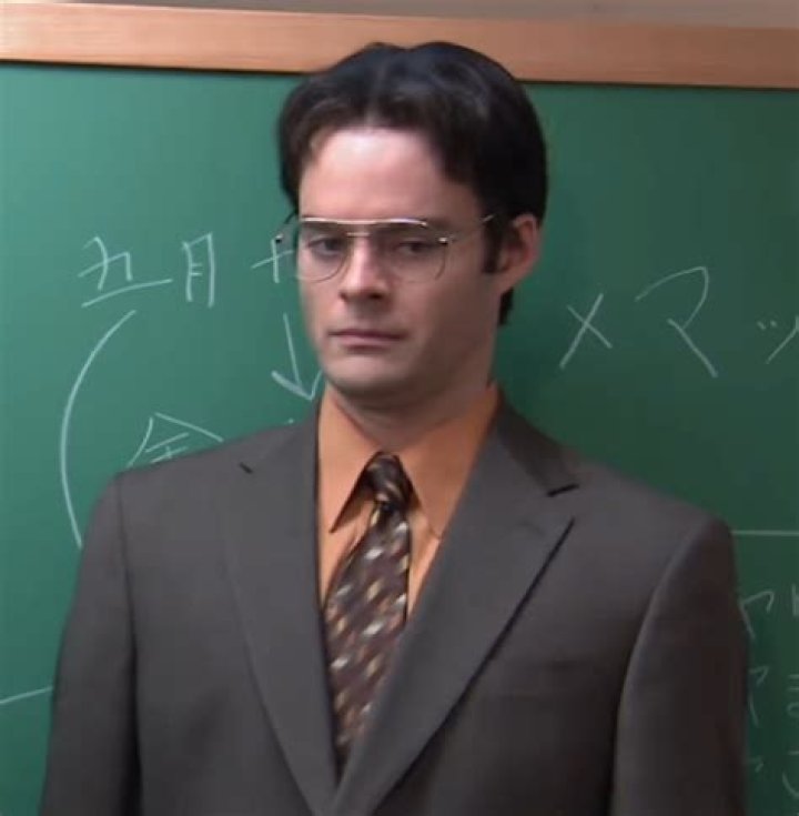 Bill Hader as Dwight in The Office Recast