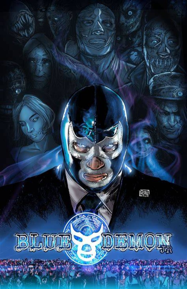 Blue Demon in a promo photo.
