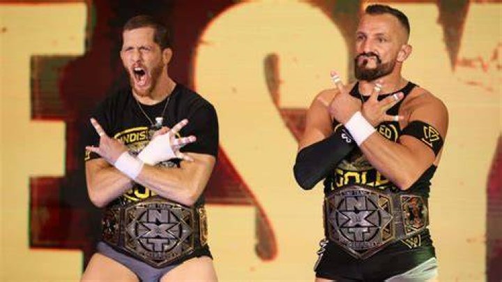 Bobby Fish and Kyle O'Reilly in NXT