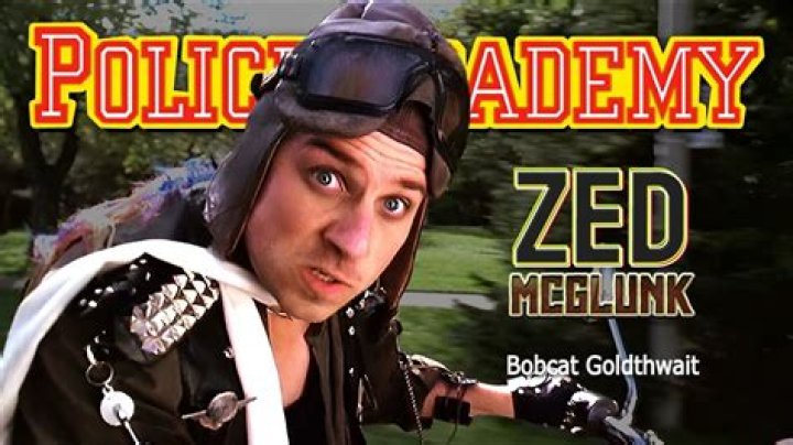 Bobcat Goldthwait as Zed in Police Academy