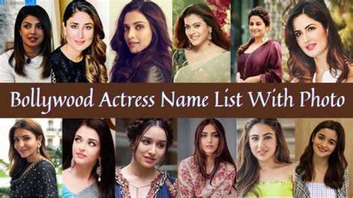 Bollywood actresses list Celebrity profiles