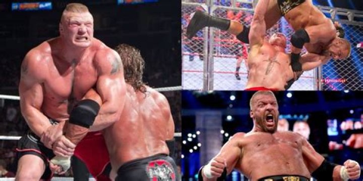 Borkc Lesnar Vs Triple H