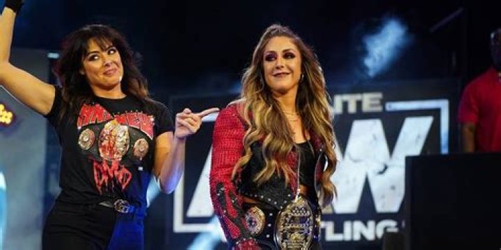 Britt Baker and Rebel (not Reba)