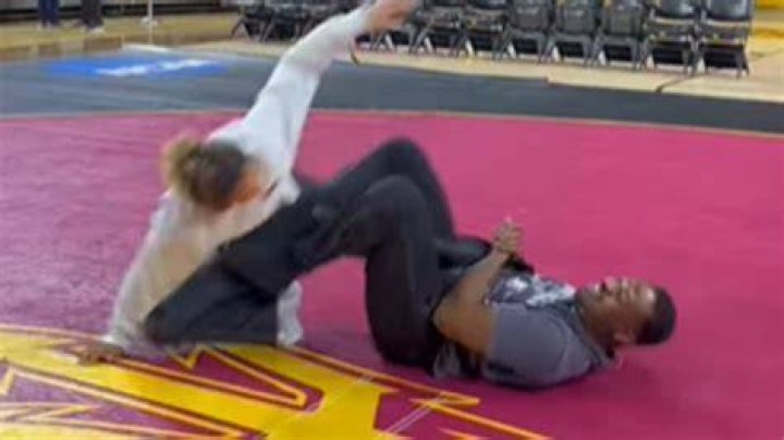 “Bro Is Just Cuddling” – UFC World Goes Wild as Jon Jones Wrestles With Female
Star Before Heavyweight Title Fight