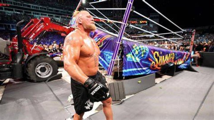 Brock Lesnar's SummerSlam Tractor Stunt Was Reportedly 