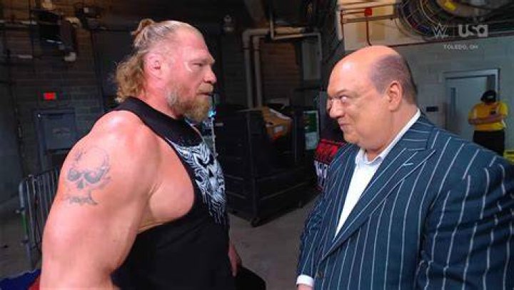 Brock Lesnar & Paul Heyman v Edge Rebellion 2002 Cropped