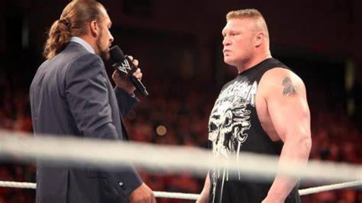 Brock Lesnar F5s Triple H