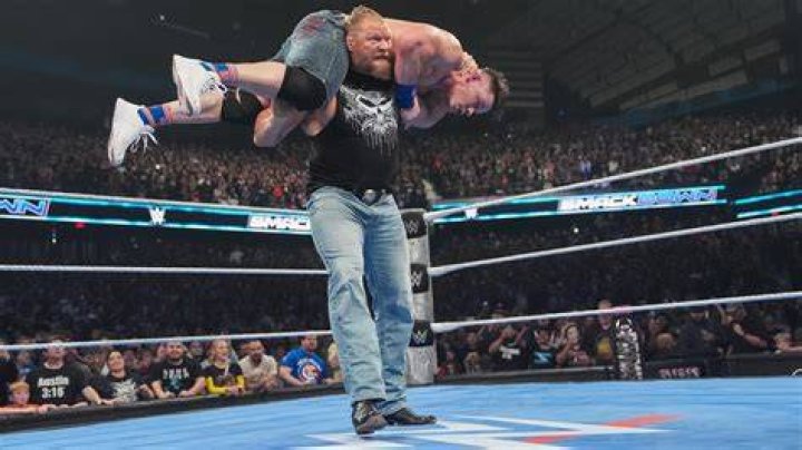 Brock Lesnar pins John Cena