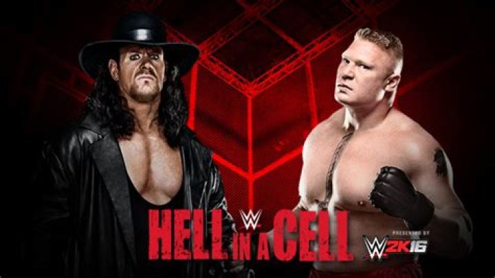 Brock Lesnar Vs Undertaker Hell In A Cell