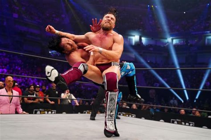 Bryan Danielson Kicks Kenny Omega