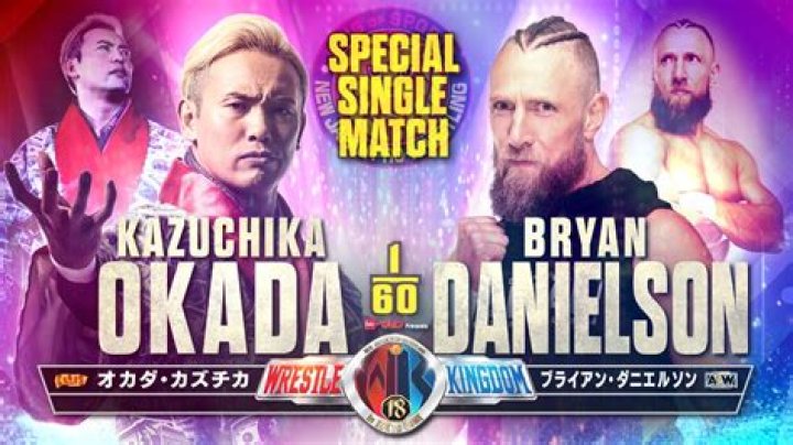 bryan danielson vs kazuchika okada at forbidden door