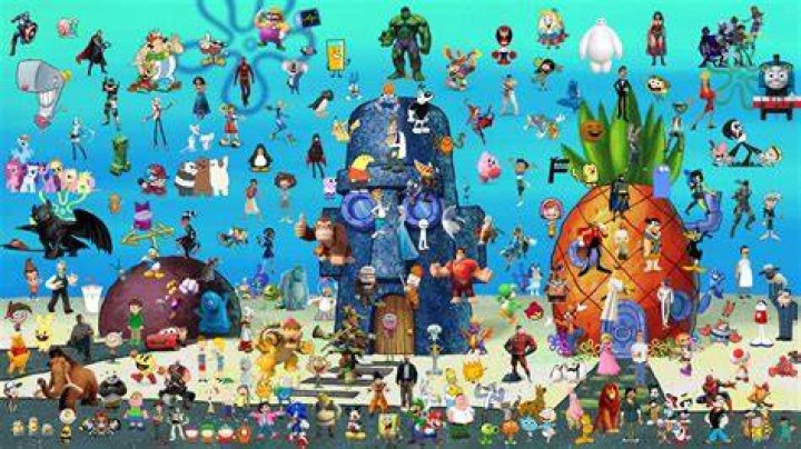 Cartoon Character Crossover