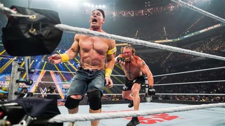 Cena and Lesnar clashed at SummerSlam 2014 for the WWE Championship