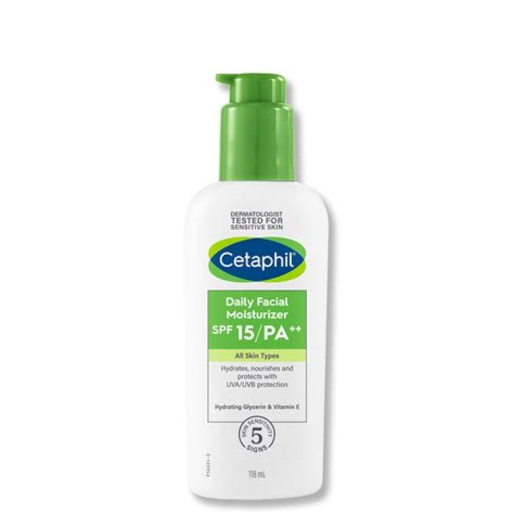 Cetaphil Daily Facial Moisturizer, SPF 15, 4 fl oz (118 ml)