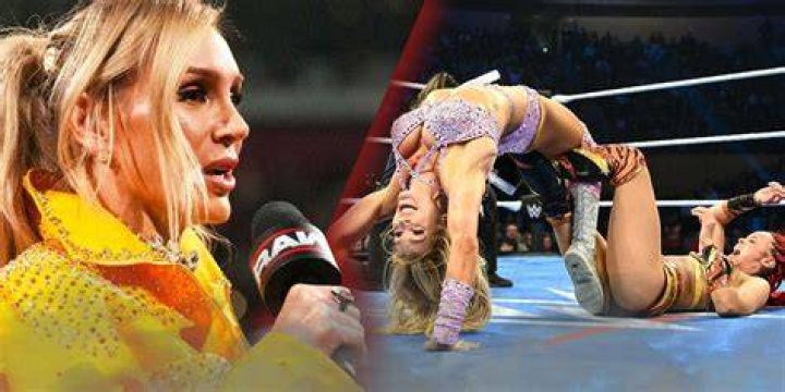 Charlotte Flair applies the Figure Eight