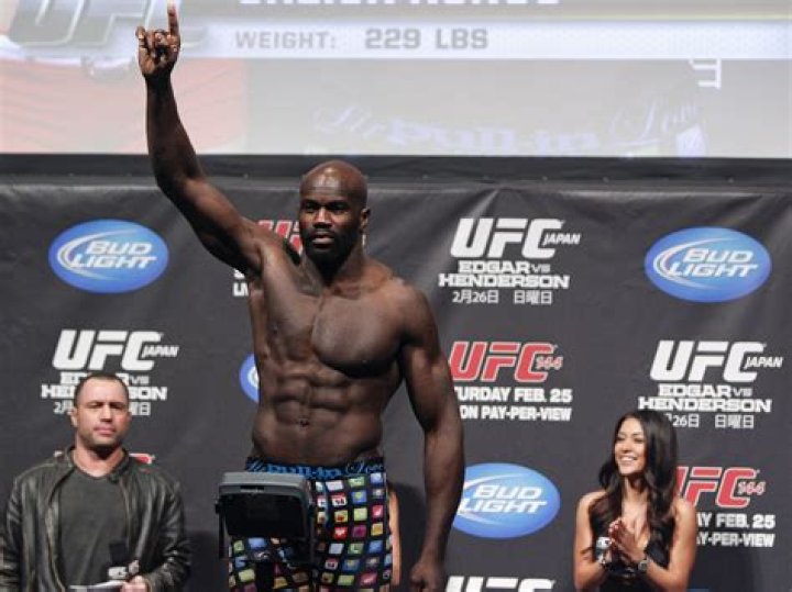 Cheick Kongo during MMA fight