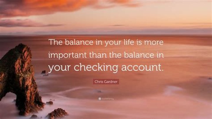 Chris Gardner Quote &ldquo;The balance in your life is more important than