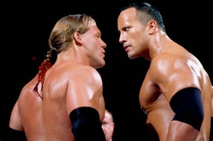 Chris Jericho v The Rock No Mercy 2001 Cropped