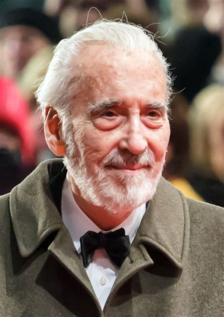 Christopher Lee as Sir John Talbot in Tim Burton&rsquo;s The Wolfman (1993)