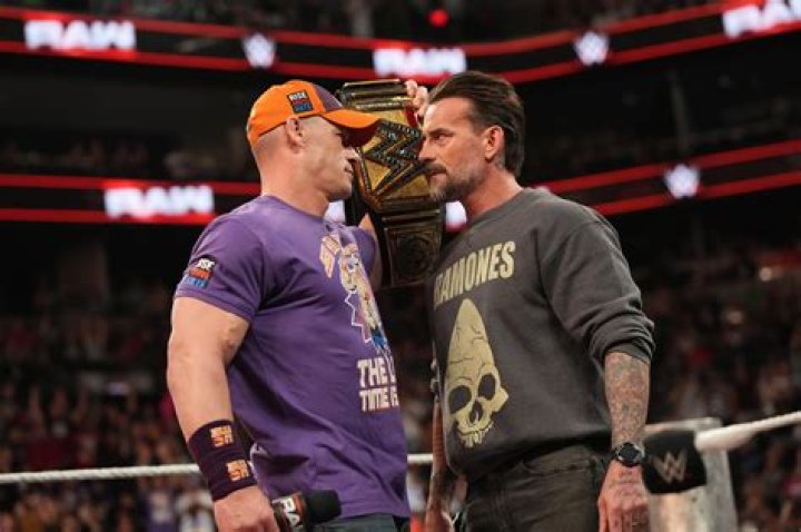 CM Punk and John Cena